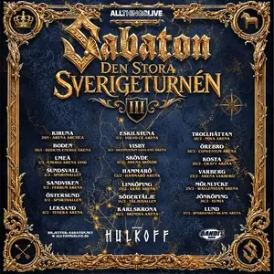 Sabaton — Stiga sport arena, Eskilstuna
