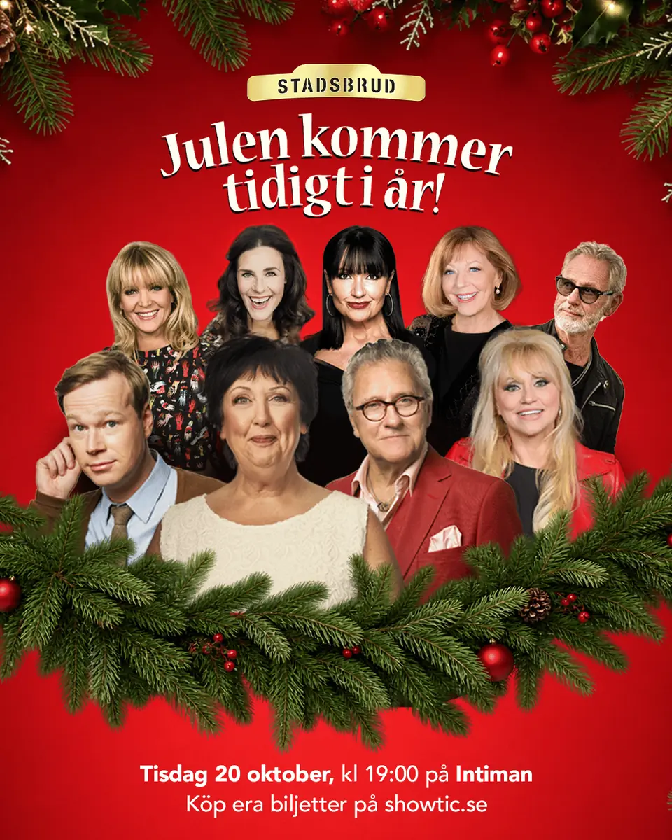 Christmas Comes Early This Year! — Intiman, Stockholm
