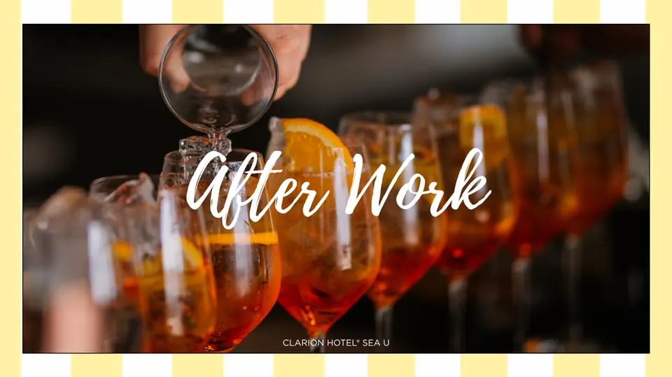 After Work on the Rooftop — Clarion Hotel Sea U, Helsingborg