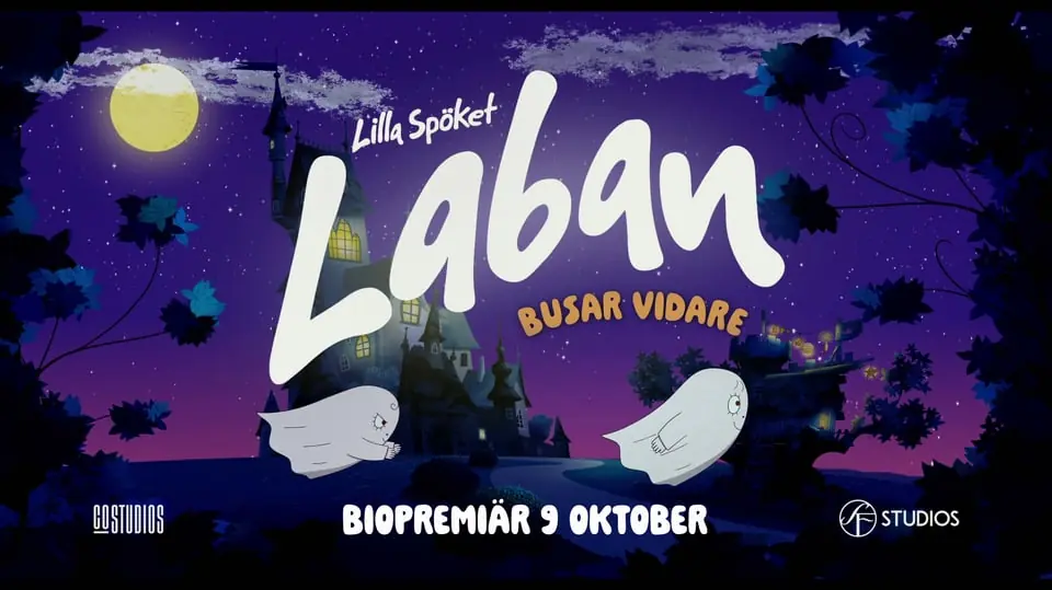 Lille spøkelset Laban fortsetter eventyrene (Sv. tale) — Mariannelunds Bio, Mariannelund