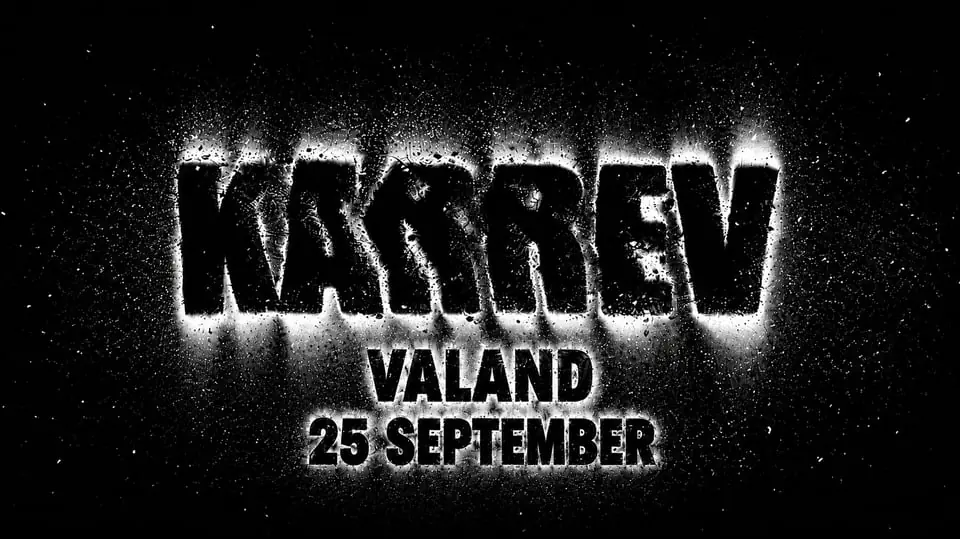 KarreV Live på scen 25 September — Valand, Гётеборг