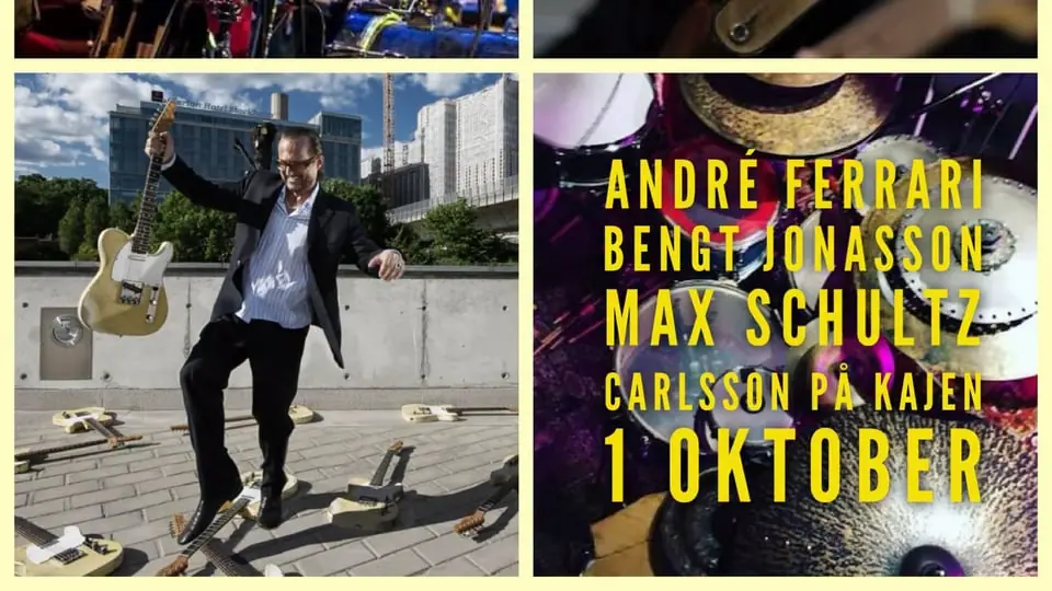 Max Schultz/André Ferrari/Bengan Jonasson — Carlsson På Kajen, Västerås