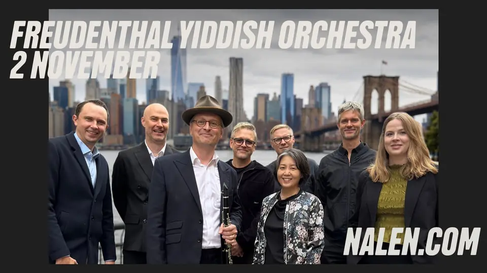 Freudenthal Yiddish Orchestra — Nalen – Stora Salen, Stockholm, Stockholm