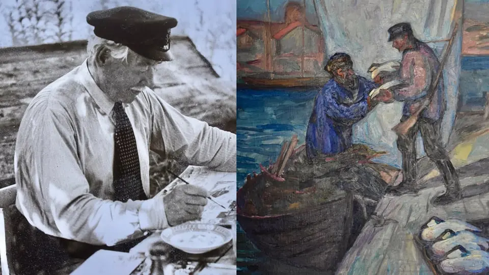 Axel Sjöberg - Bland kobbar och skär — ZIta, Stockholm