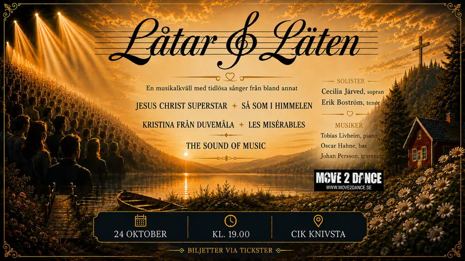 Musikal afton med Låter & Läten — Knivsta CIK, Knivsta