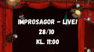 Improsagor live