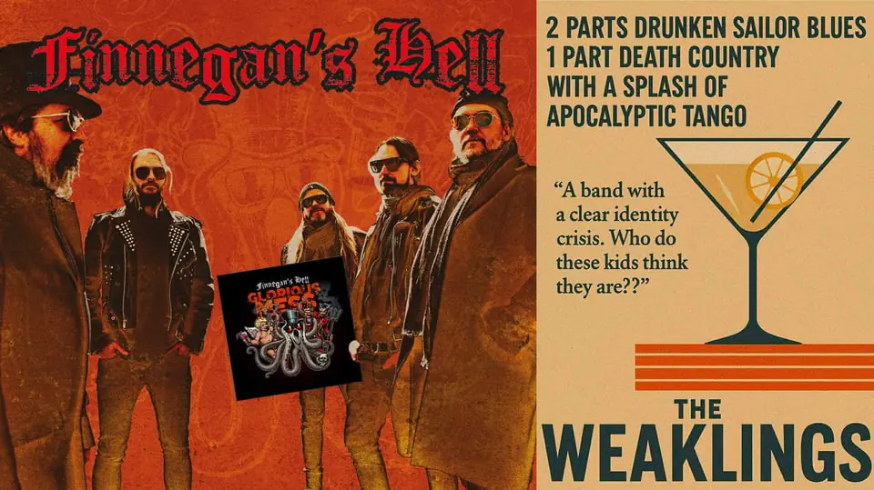 Finnegan's Hell releaseparty + The Weaklings — medley – musik, mat & mer, Malmö
