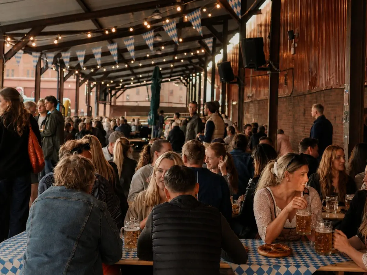 Oktoberfest at Vassen — Vassen Market, Gothenburg