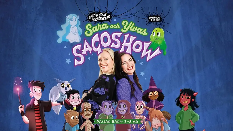 Sara och Ylvas sagoshow — Kulturens Hus - Stora salen, Luleå