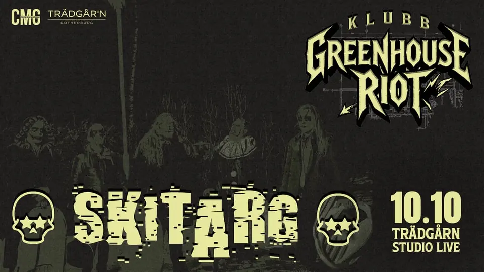 Skitarg - Trädgår'n Studio Live — trädgår’n, Gothenburg