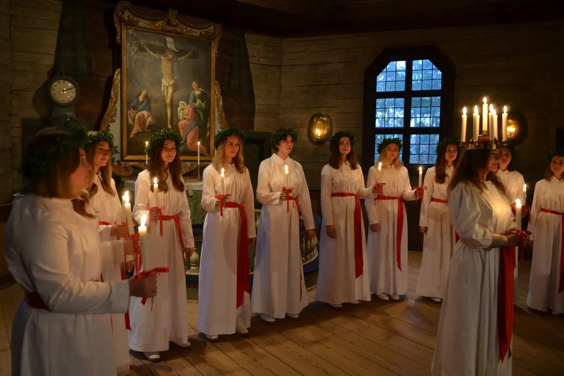Atmospheric Lucia Celebration at Skansen 2026 — Skansen, Stockholm