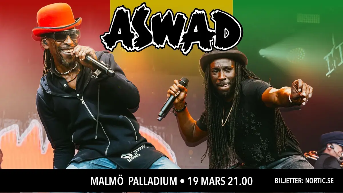 Aswad continue their legacy — Palladium, Malmö