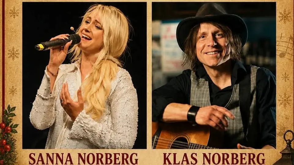 Christmas Concert with Klas and Sanna Norberg — Sorsele kyrka, Sorsele