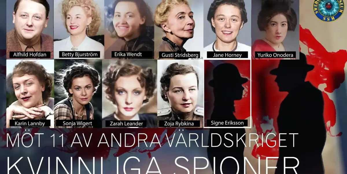 Hemliga kvinnliga spioner i Stockholm — Östermalm, Stockholm