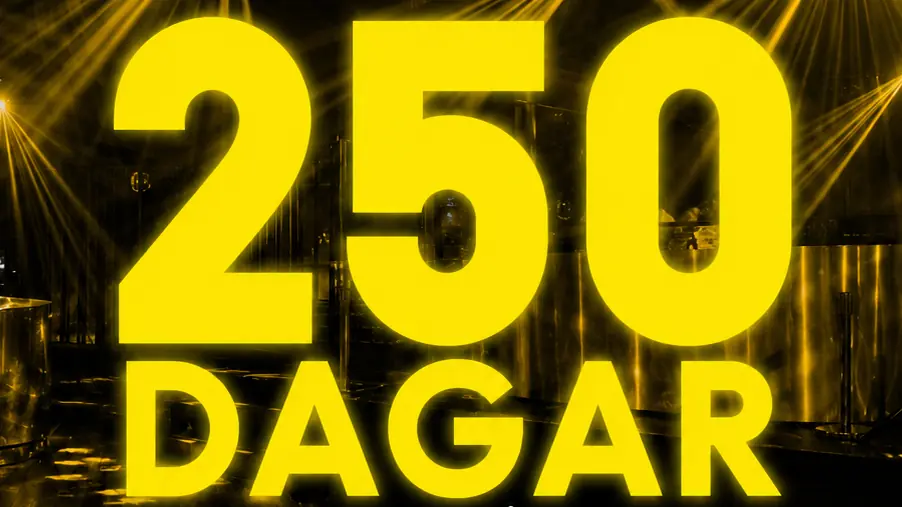 250 DAYS UNTIL GRADUATION — HUGO, Norrköping
