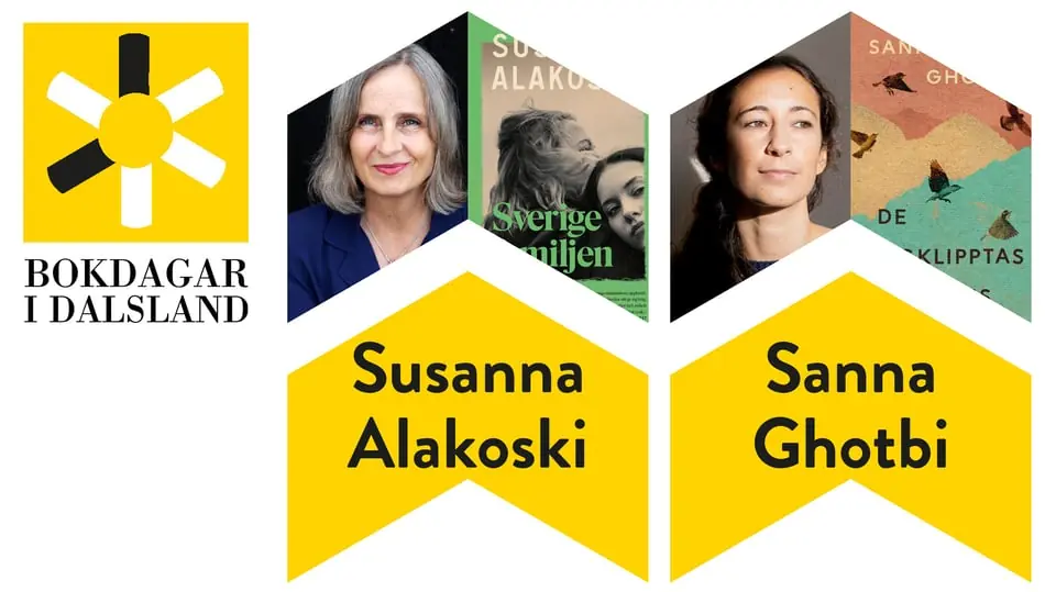 Författarkväll med Susanna Alakoski o Sanna Ghotbi — First Hotel Bengtsfors, Bengtsfors