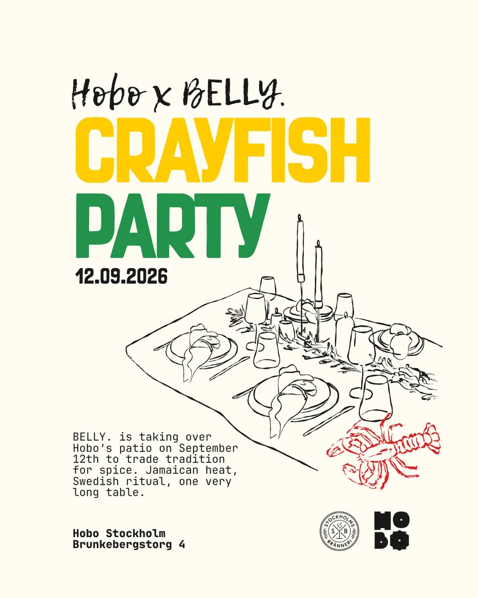Hobo x BELLY - Crayfish Party — Hobo Hotel Stockholm, Stockholm