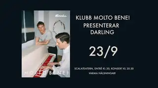 KLUBB MOLTO BENE! PRESENTERAR DARLING