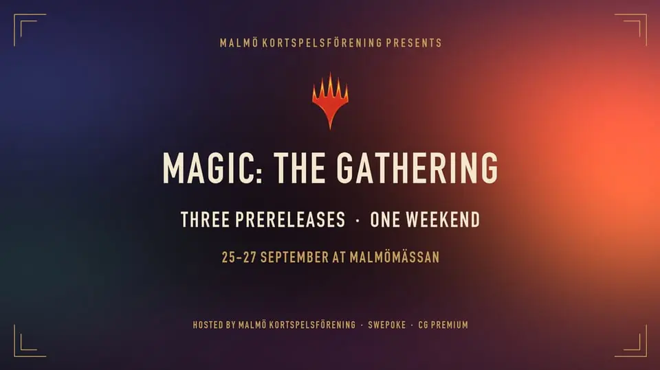 Magic: The Gathering — Malmö Mässan - Malmö Game Week, Malmö