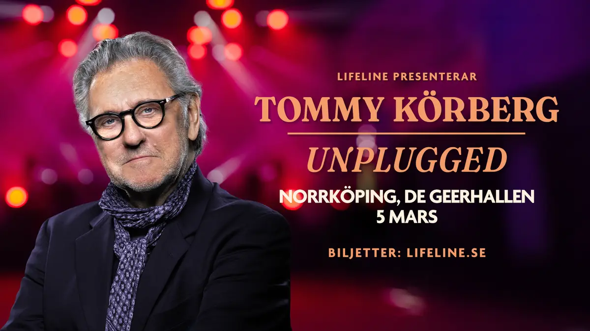 Tommy Körberg - Unplugged — De Geerhallen, Norrköping
