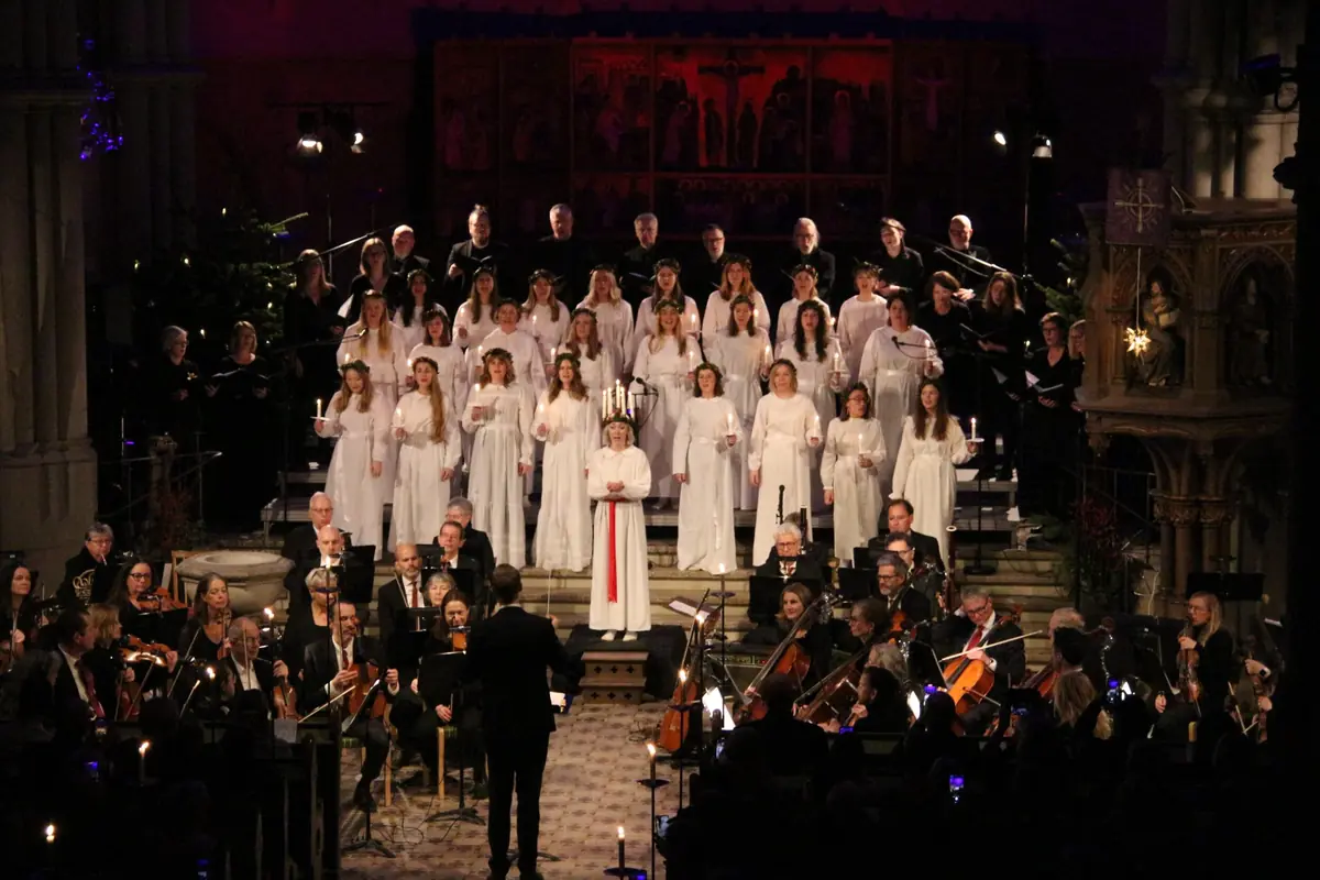 Lucia and Christmas Concert at Oscar Fredriks Church — Oscar Fredriks kyrka, Gothenburg
