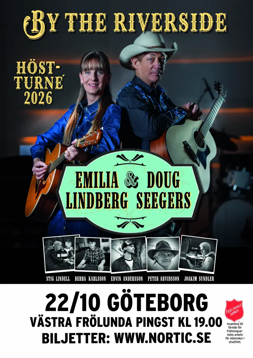 Doug Seegers & Emilia Lindberg - By the Riverside — Gothenburg