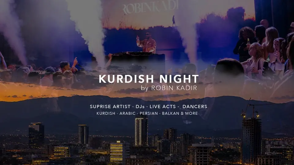 PÎROZ by Robin Kadir - Kurdish Night - Gothenburg — Trädgårn Göteborg, Gothenburg