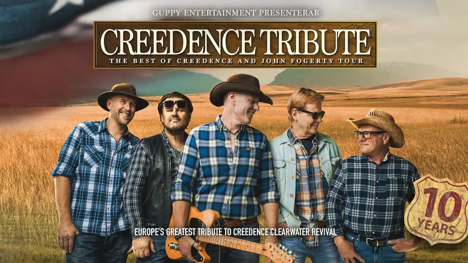 Creedence Tribute - Best of CCR & John Fogerty — Konsertsalen Culturum, Nyköping