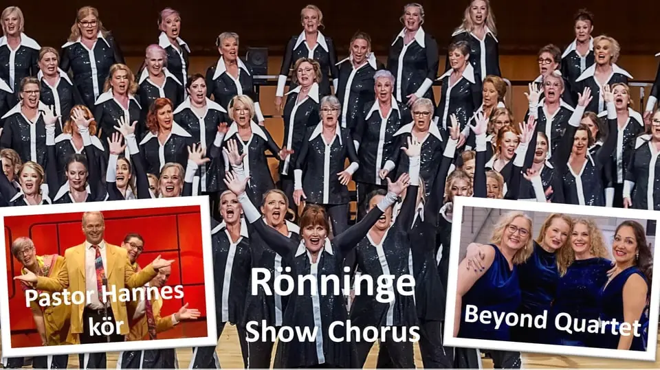 Rönninge Show Chorus Genre Concert 29 September 2026 — Rönninge skola, Rönninge