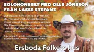 Сольный концерт Олле Йёнссона из Lasse Stefanz
