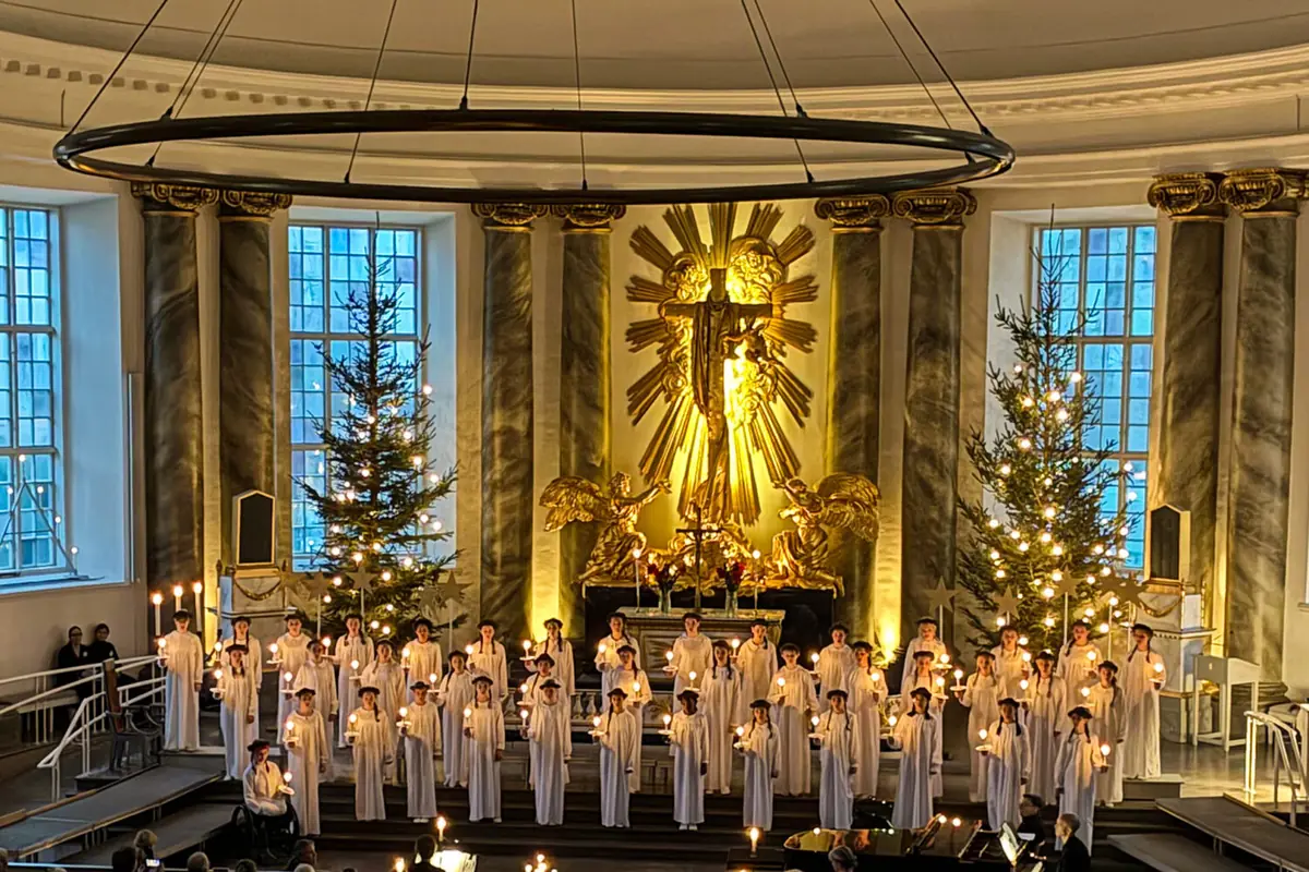 Lucia välkommen! — Göteborgs domkyrka, Gothenburg
