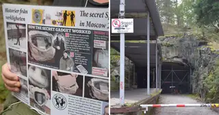 Spionvandring – Besök hemlig militärbas