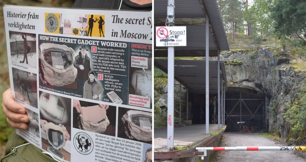 Spionvandring – Besök hemlig militärbas — Ursvik, Sundbyberg