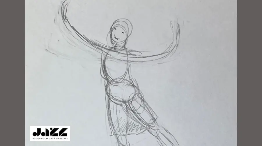 Jazz Sketch — Biocafé Tellus, Stockholm