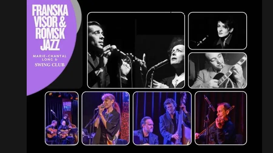 French Chansons & Gypsy Jazz with Marie-Chantal Long & Swing Club — Biocafé Tellus, Stockholm