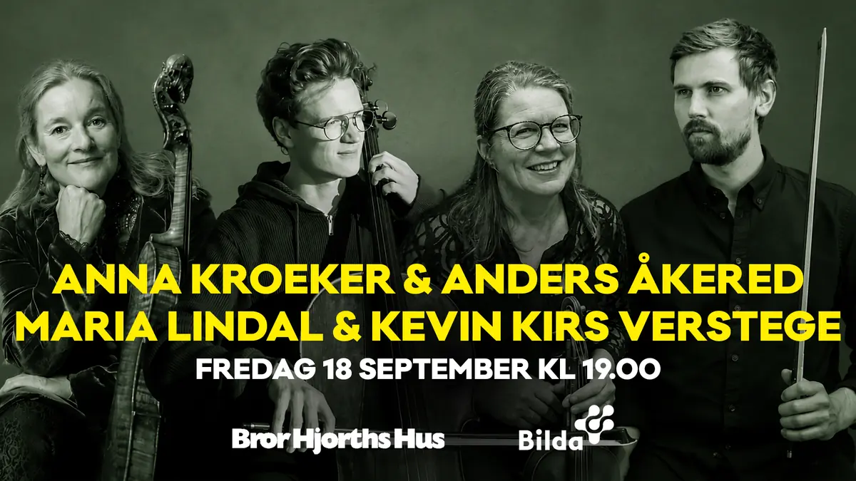 Concert: Anna Kroeker & Anders Åkered invite... — Bror Hjorths Hus, Uppsala