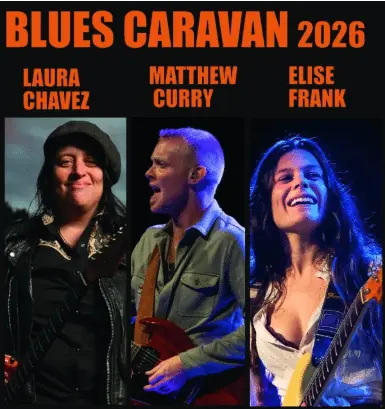 Blå Kaktus - Blues Caravan — kulturkvarteret hallarna, Norrköping