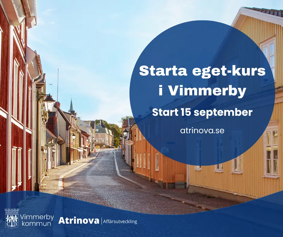 Start Your Own Business Course in Vimmerby — Rådhuset, Vimmerby, Vimmerby