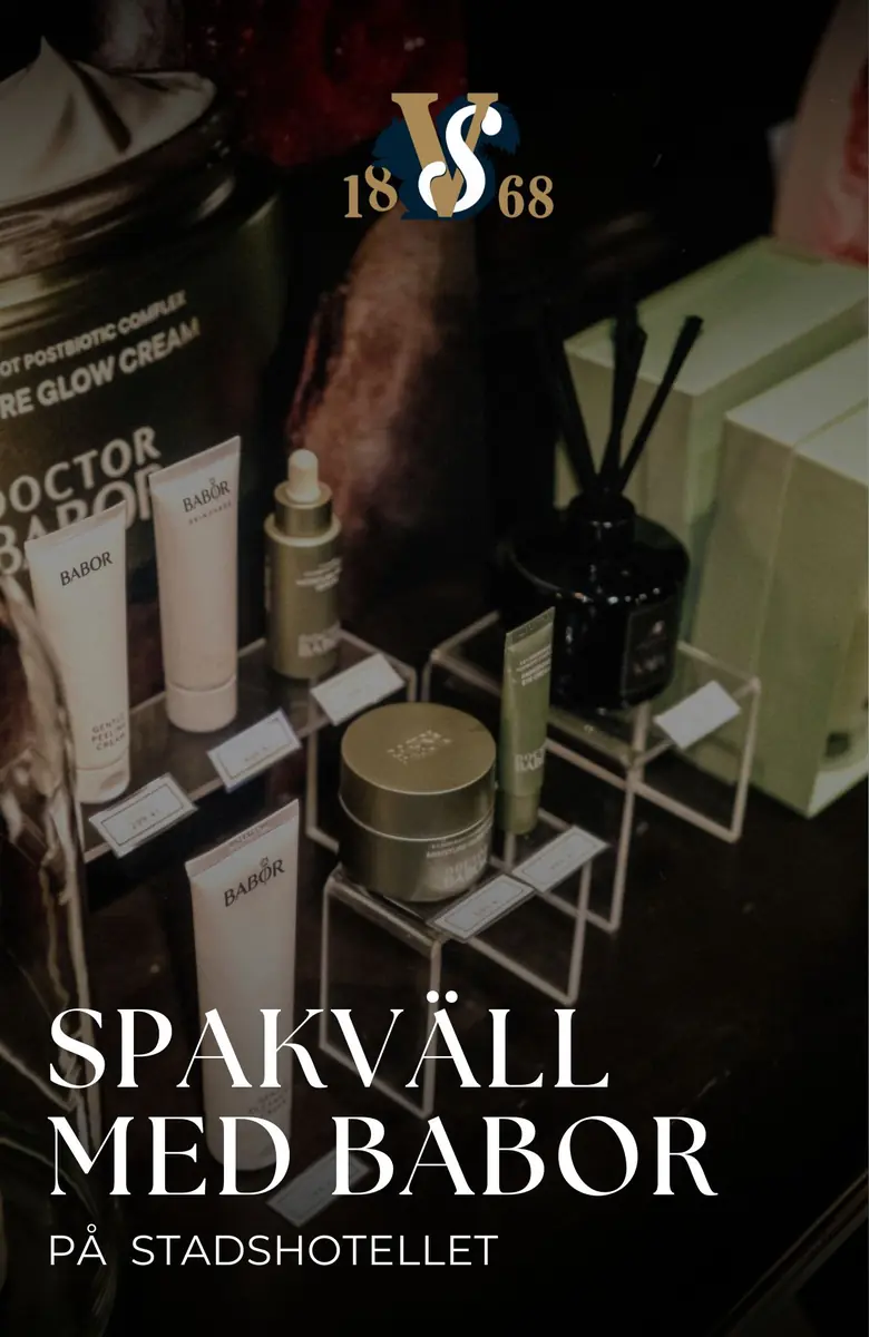 SPAKVÄLL MED BABOR — Vimmerby Stadshotell, Vimmerby