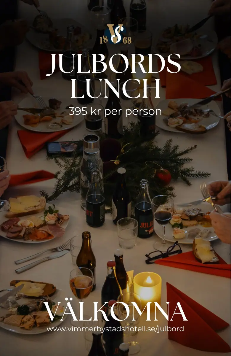 Christmas Buffet Lunch at Vimmerby Stadshotell — Vimmerby Stadshotell, Vimmerby