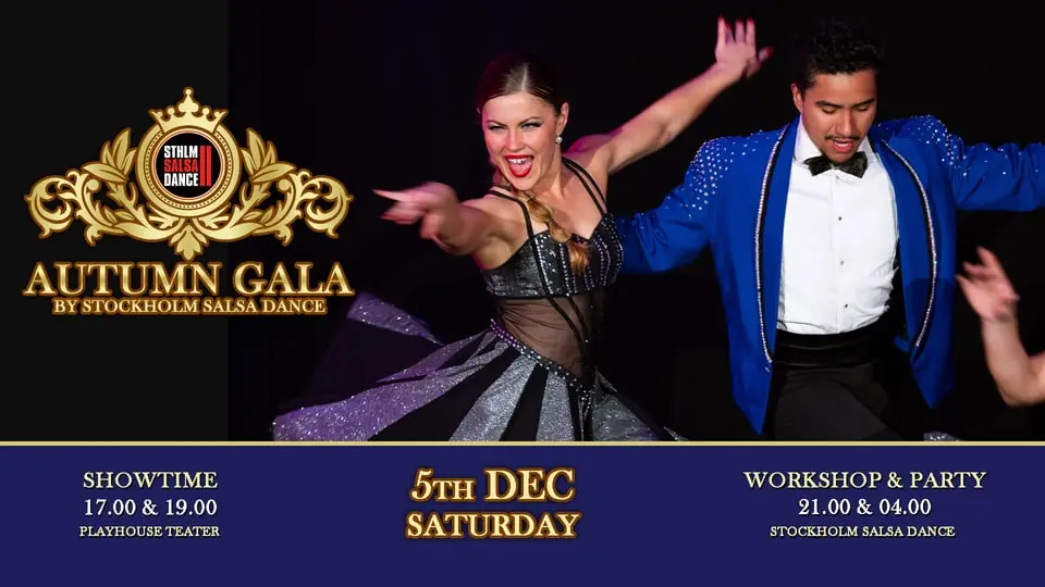 Autumn Gala by Stockholm Salsa Dance — Playhouse Teater, Stockholm