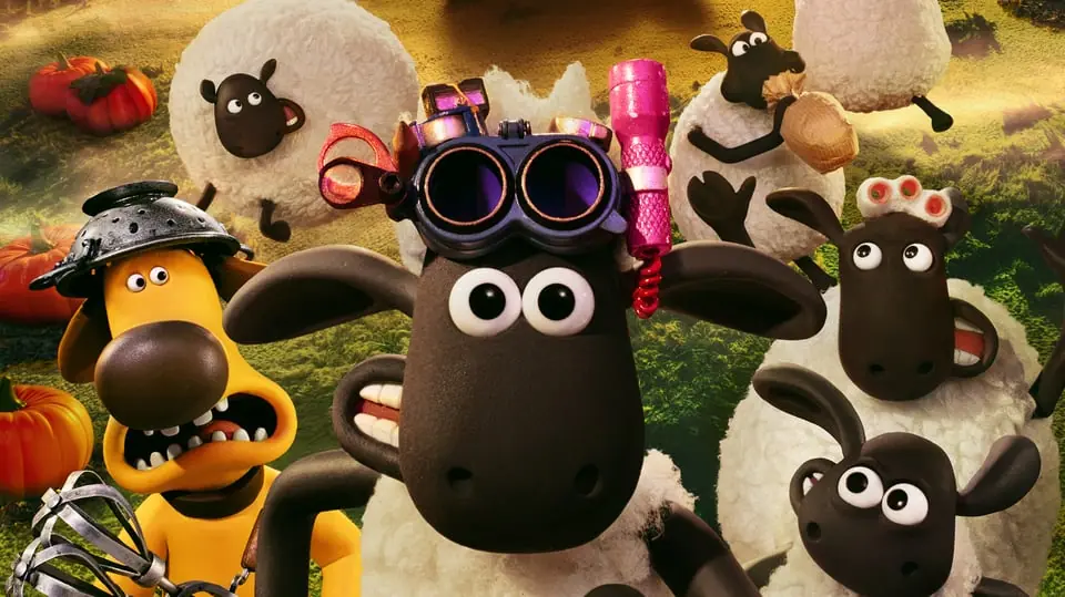 Fåret Shaun och monstret på bondgården  (Tal: Sven — Röda Kvarn - Bio 3:an, Piteå