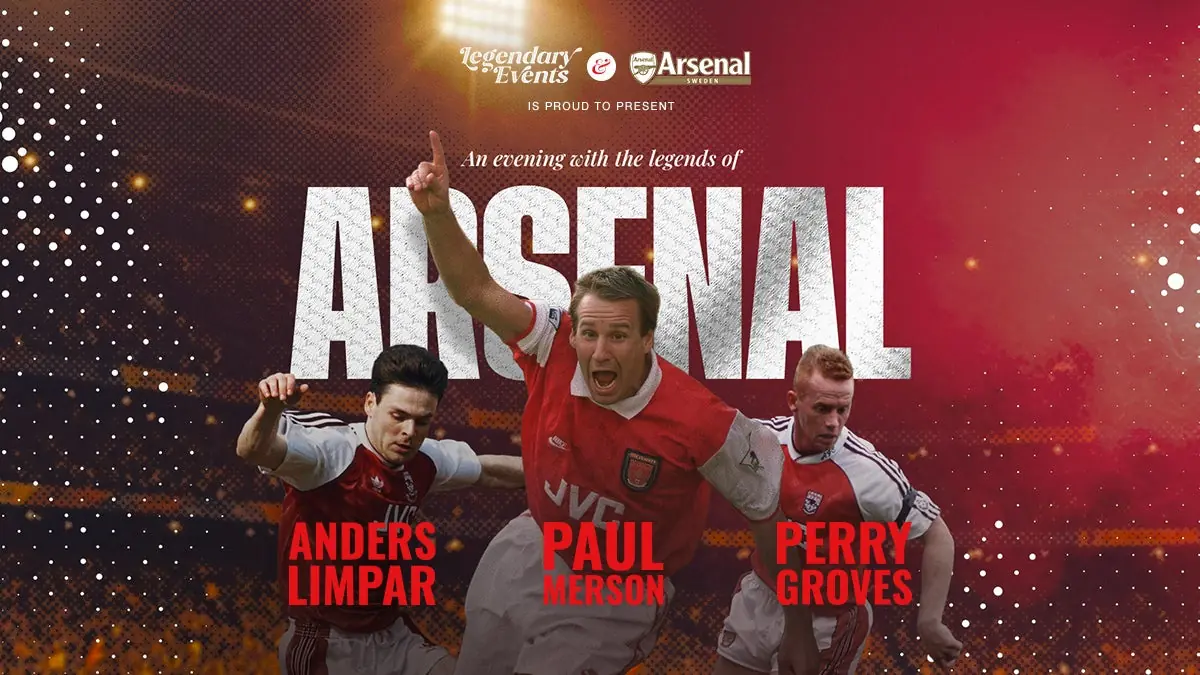 Arsenal Legends — Göta Lejon, Stockholm