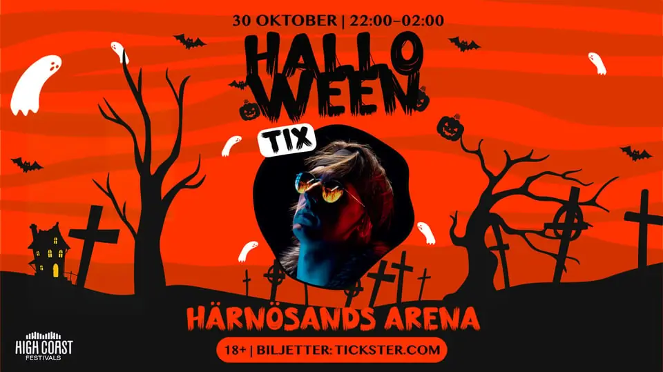 Самый большой Хеллоуин-фестиваль Хернёсанда с TIX — Härnösands Arena, Херносанд
