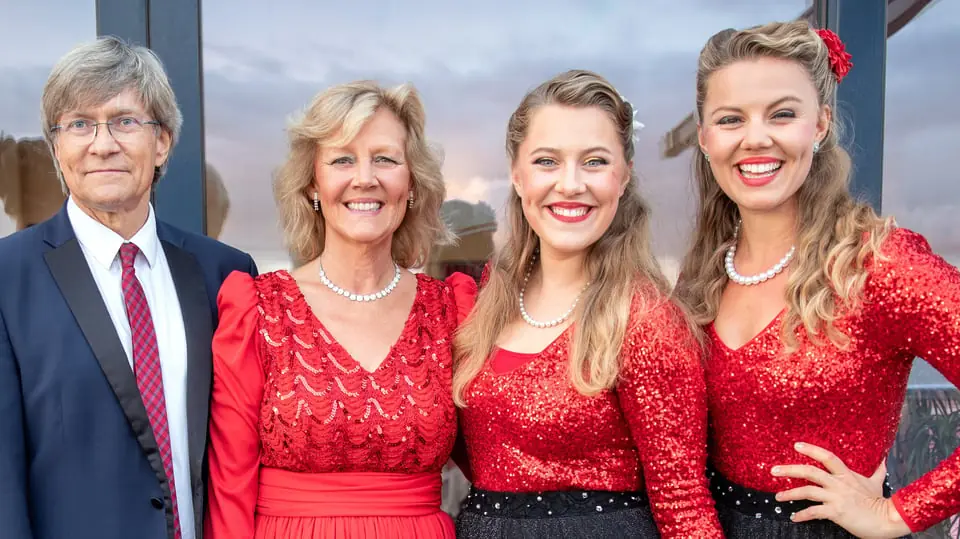 En strålande jul med The Hebbe Family — Hammarö Kulturhus, Hammarö