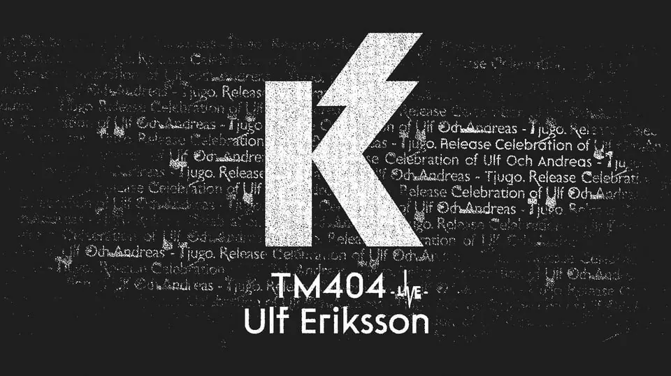 Kontra-Musik: TM404 and Ulf Eriksson — Inkonst, Malmö