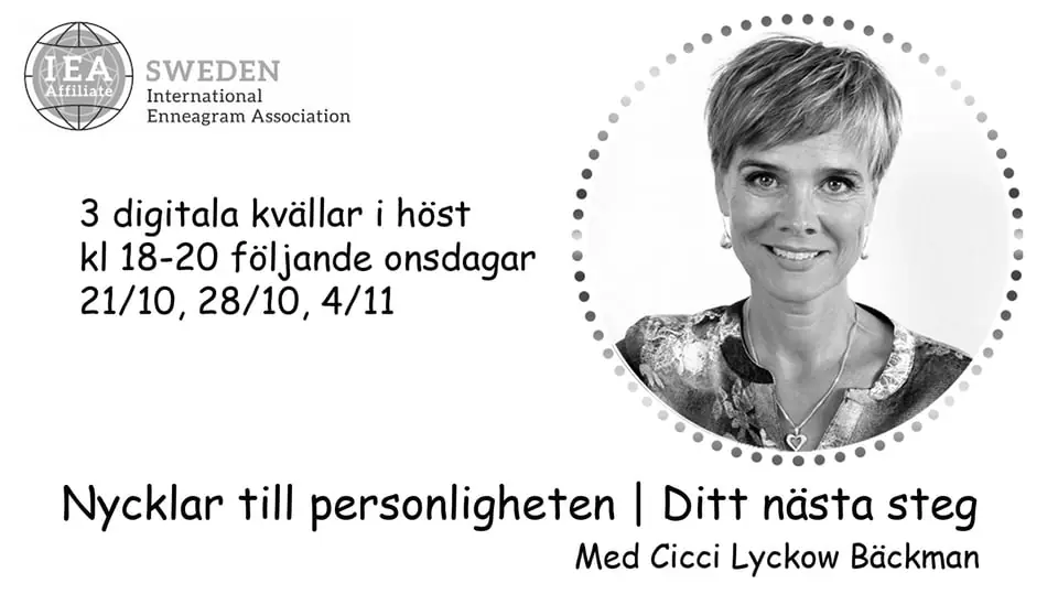 Keys to Personality | Your Next Step — Zoom - Svenska Enneagramföreningens digitala rum, Stockholm