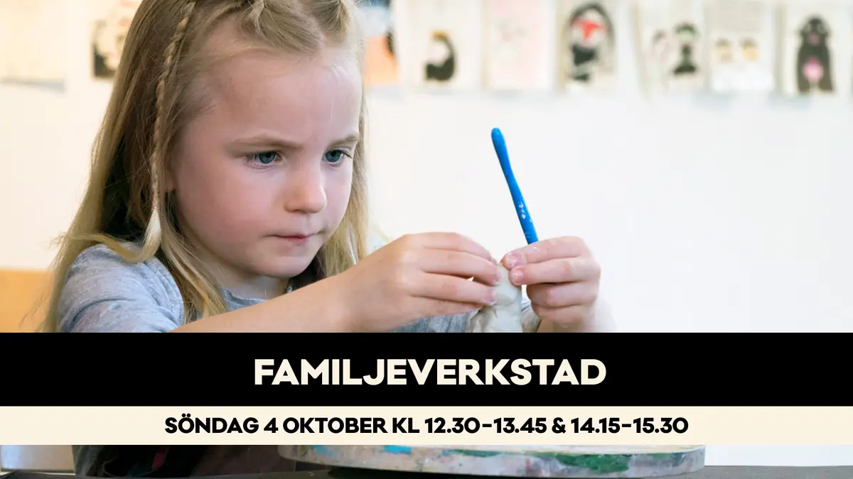 Family Workshop: Sculpture - Fairy Tale Creatures — Bror Hjorths Hus, Uppsala