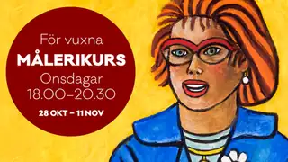 Öljyvärimaalauksen kurssi aikuisille - Muotokuvien maalaaminen
