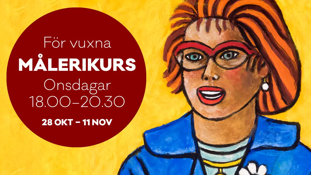 Oil Painting Course for Adults - Portrait Painting — Bror Hjorths Hus, Uppsala
